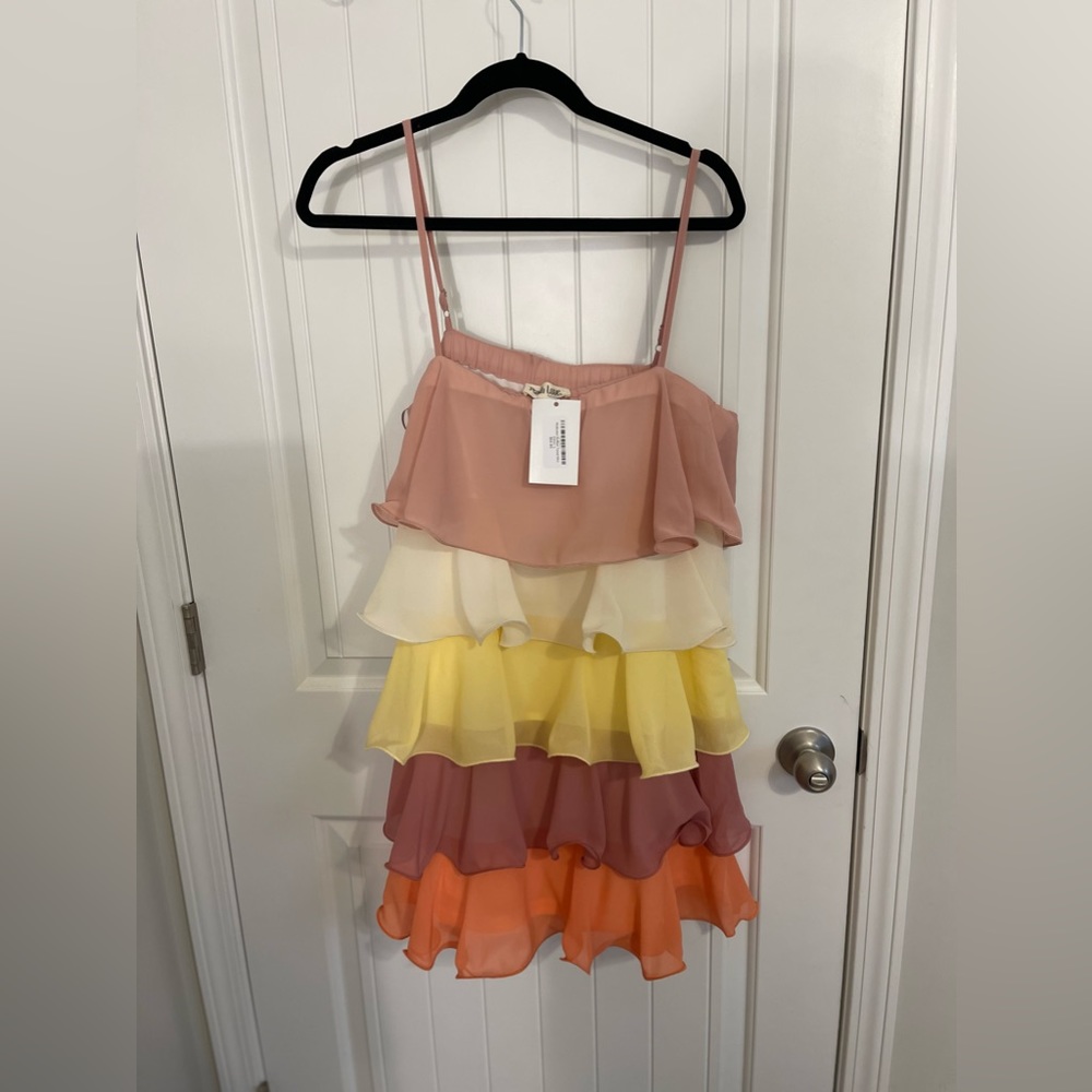 NWT Multi colored mini dress